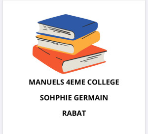 Manuels 4&egrave;me coll&egrave;ge 